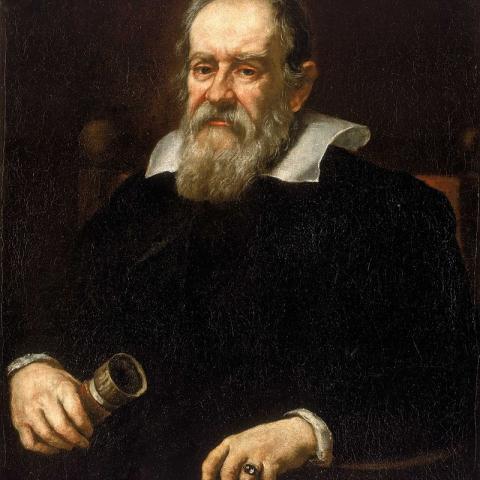 Portrait of Galileo Galile by Justus Sustermans