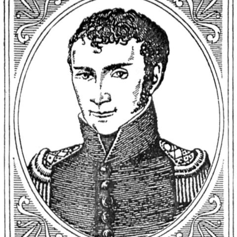 Drawing of Johann Wilhelm Ritter