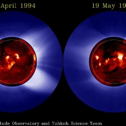 April 22, 1994: Two coronal images