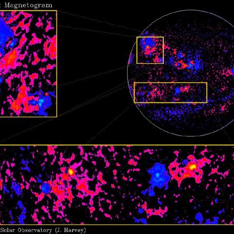 July 3, 1991: Magnetogram image